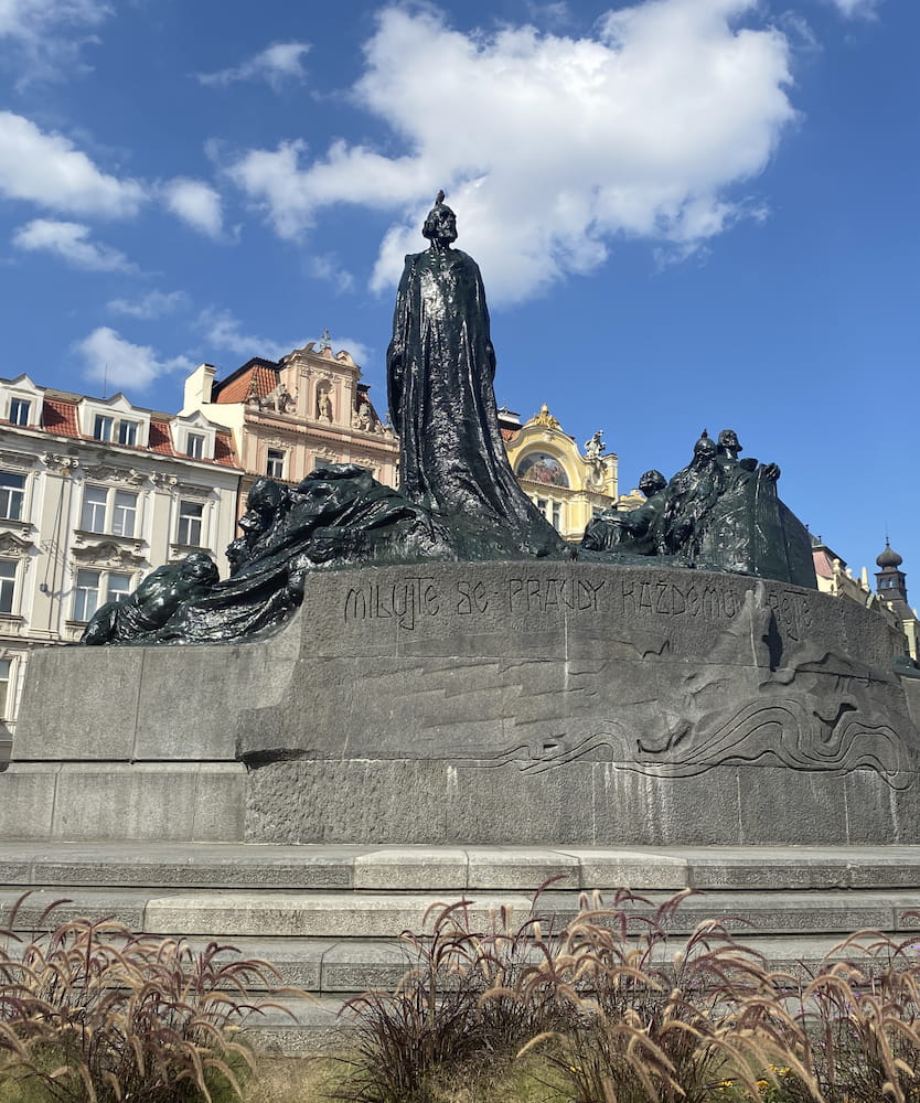 Jan Hus Memorial Jan Hus Memorial