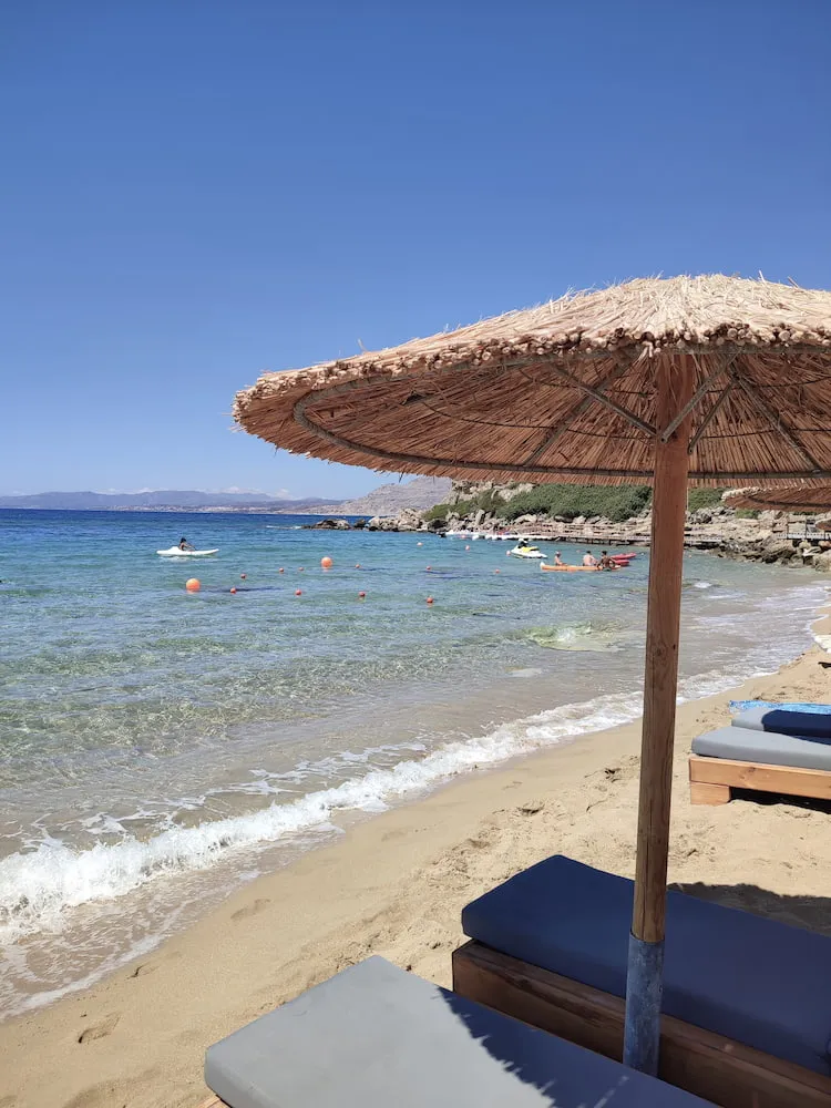 Spiaggia di Pefkos, Rodi Spiaggia di Pefkos, Rodi
