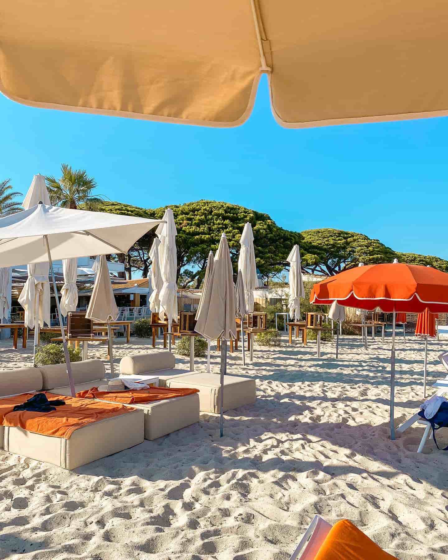 Tahiti Plage, Saint Tropez, France Tahiti Plage, Saint Tropez, Francia