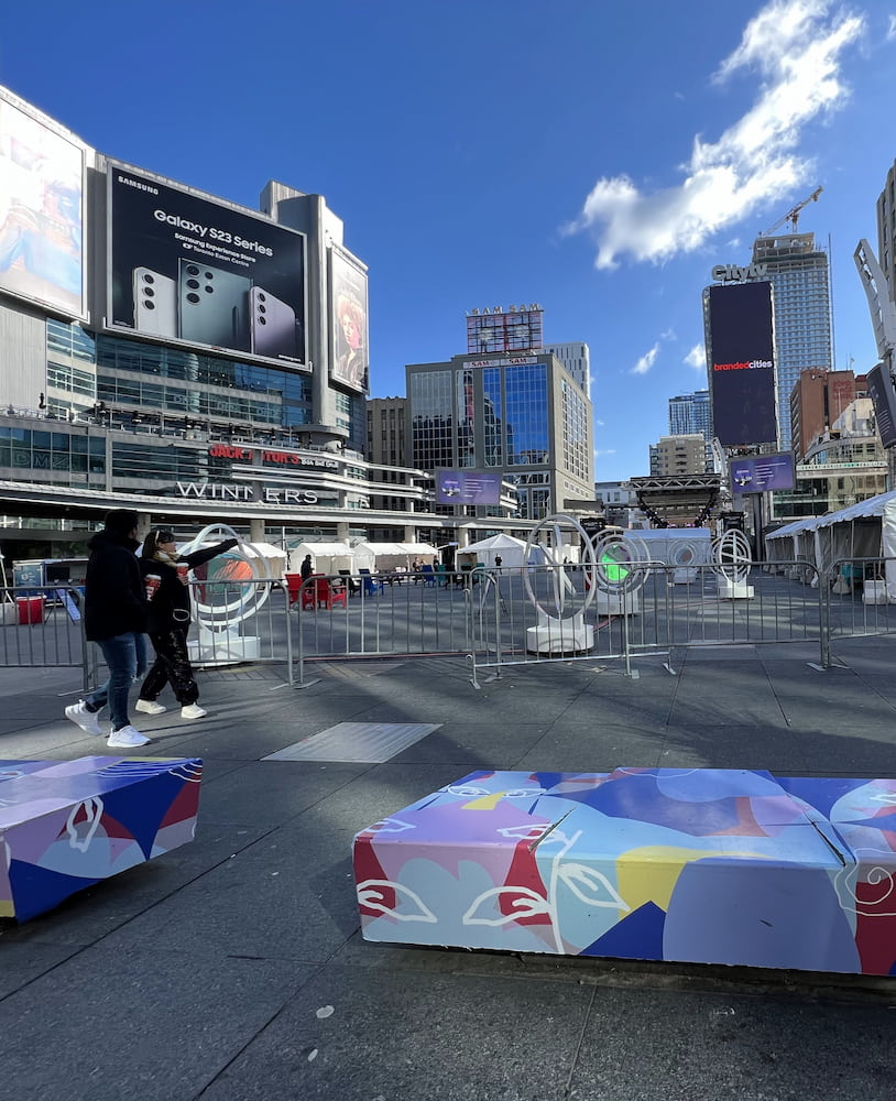 Yonge-Dundas Square e Eaton Centre