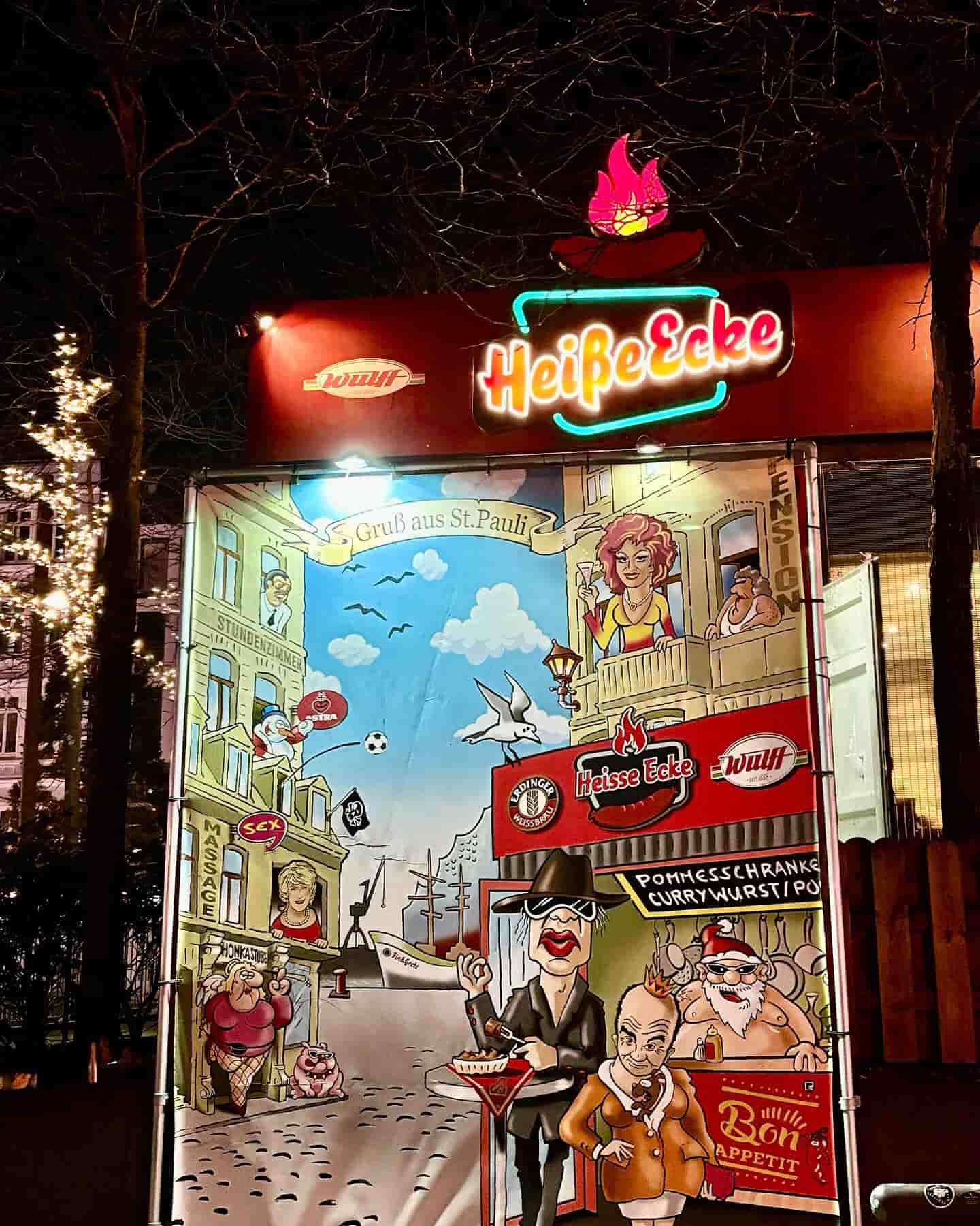 Vita notturna Reeperbahn St. Pauli, Amburgo, Germania Vita notturna Reeperbahn St. Pauli, Amburgo, Germania