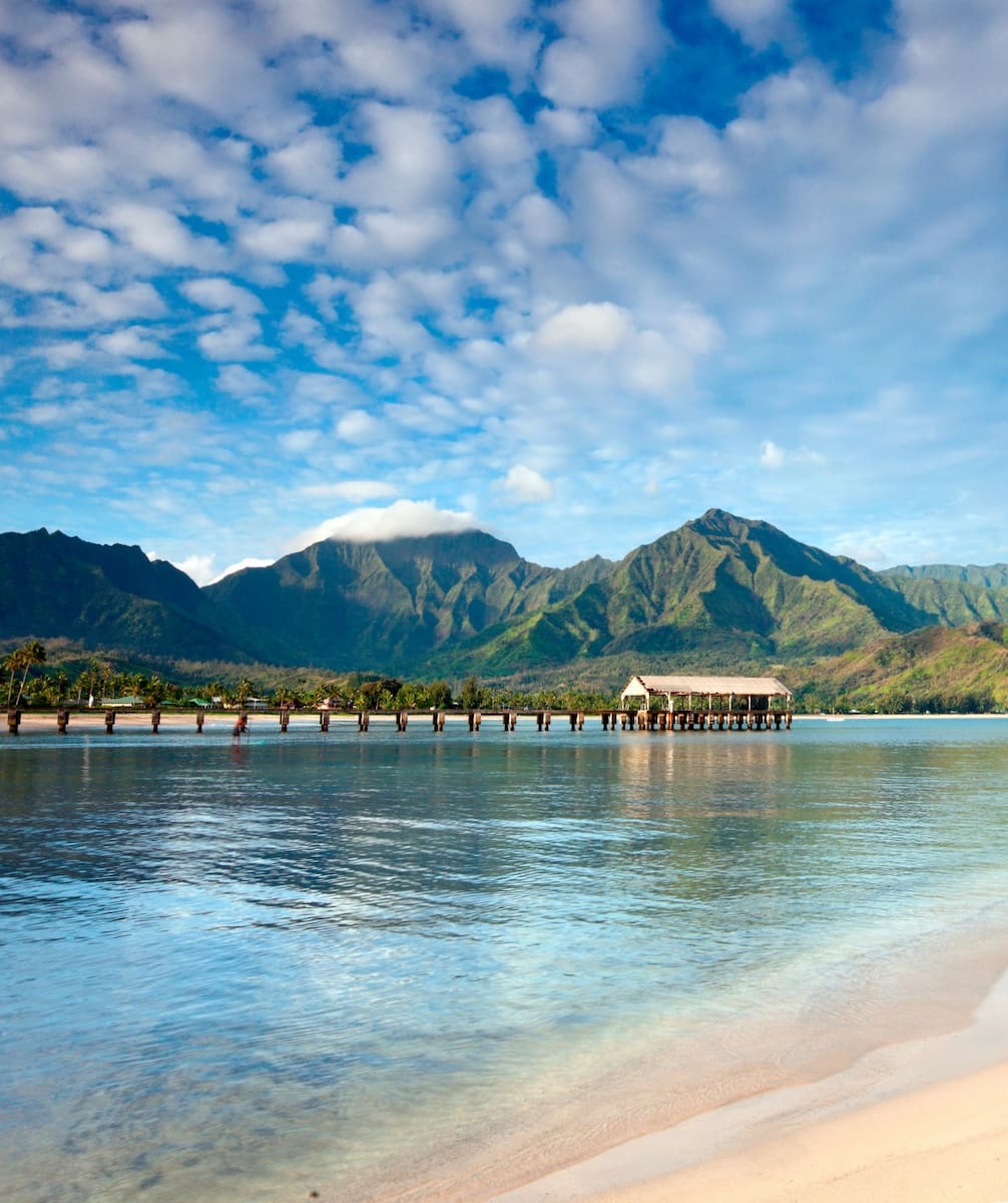Baia di Hanalei, Kauai Baia di Hanalei, Kauai