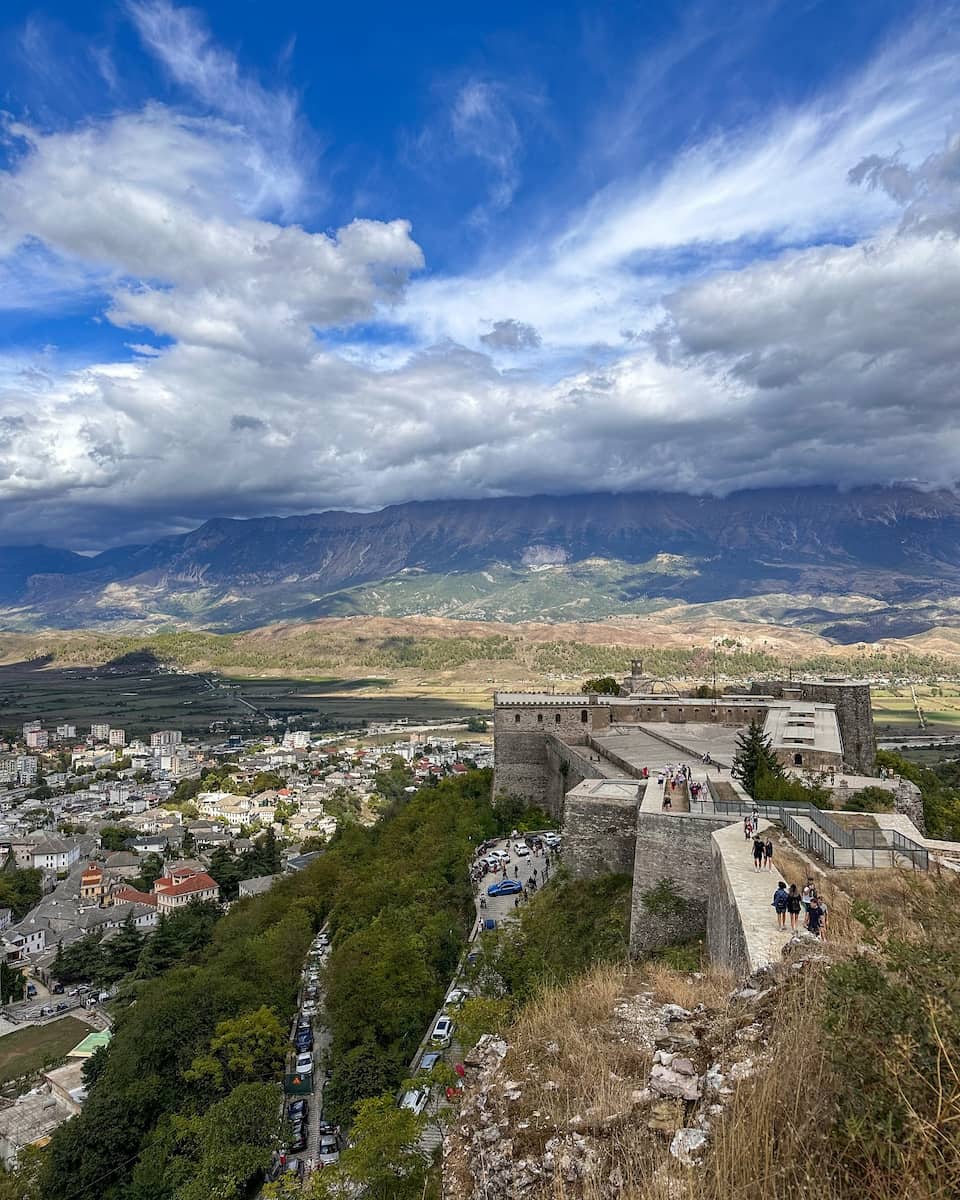 Castle Gjirokaster Albania Castle Gjirokaster Albania