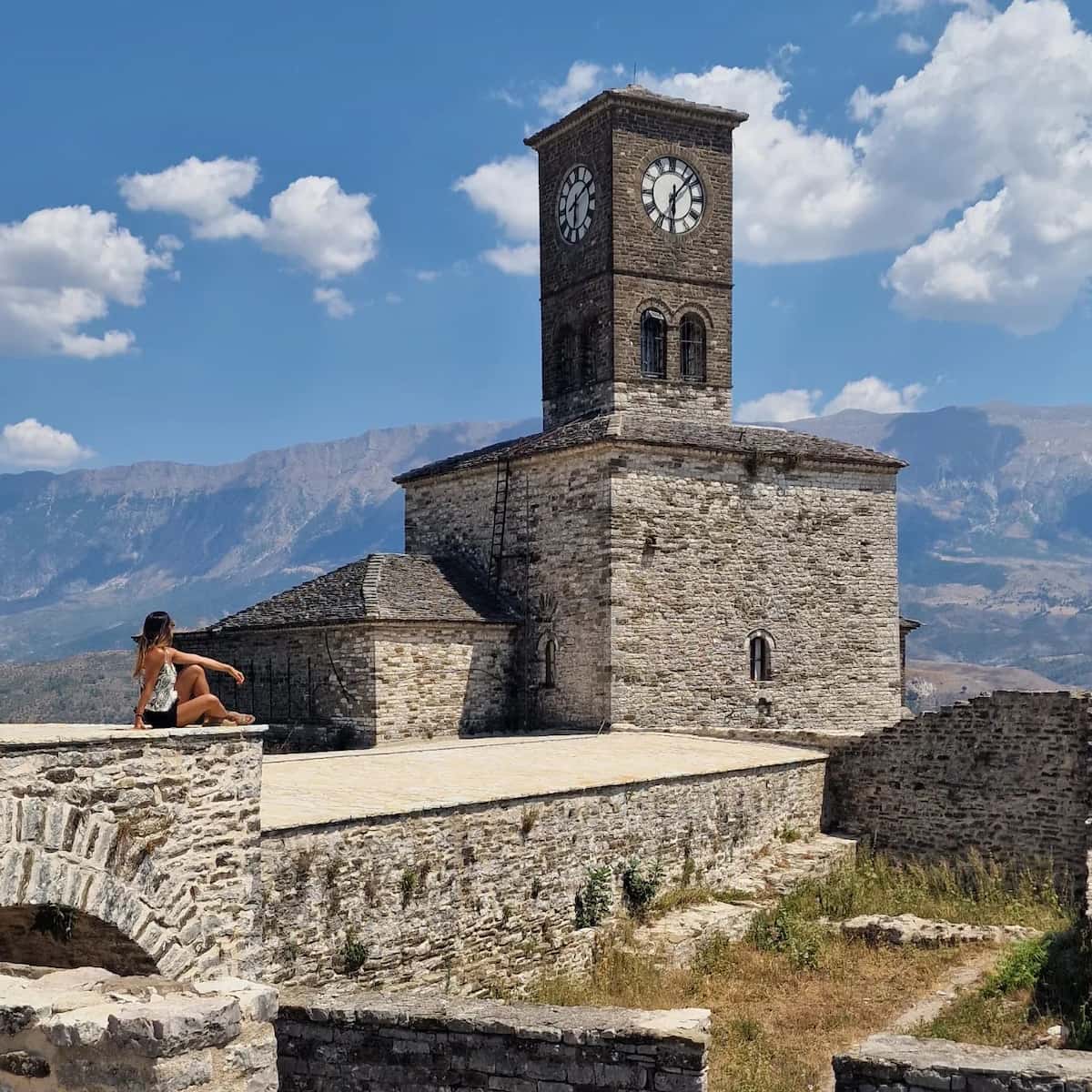 Castle of Gjirokastra Gjirokaster Albania Castle of Gjirokastra Gjirokaster Albania