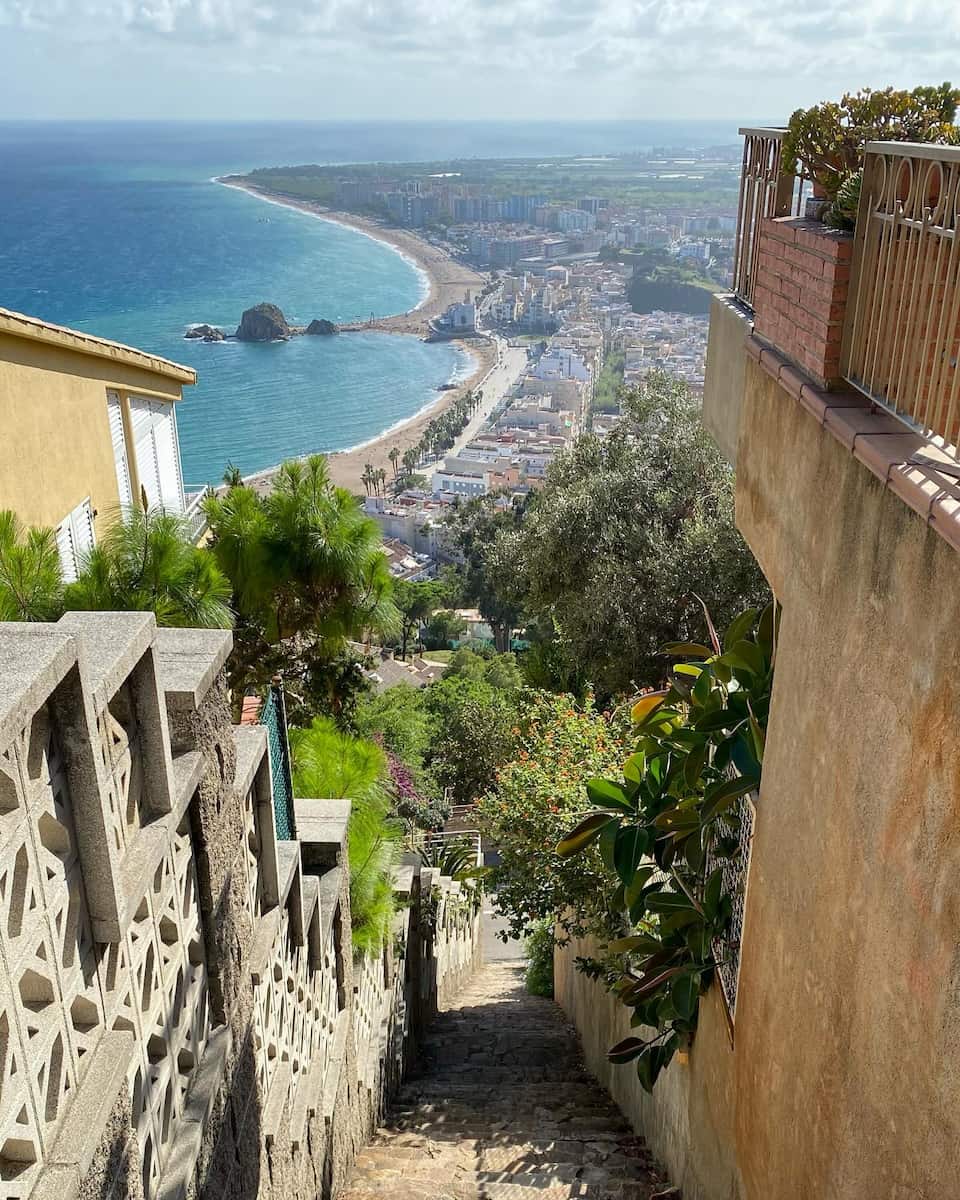 Castle of Sant Joan Lloret de Mar Costa Brava Castle of Sant Joan Lloret de Mar Costa Brava