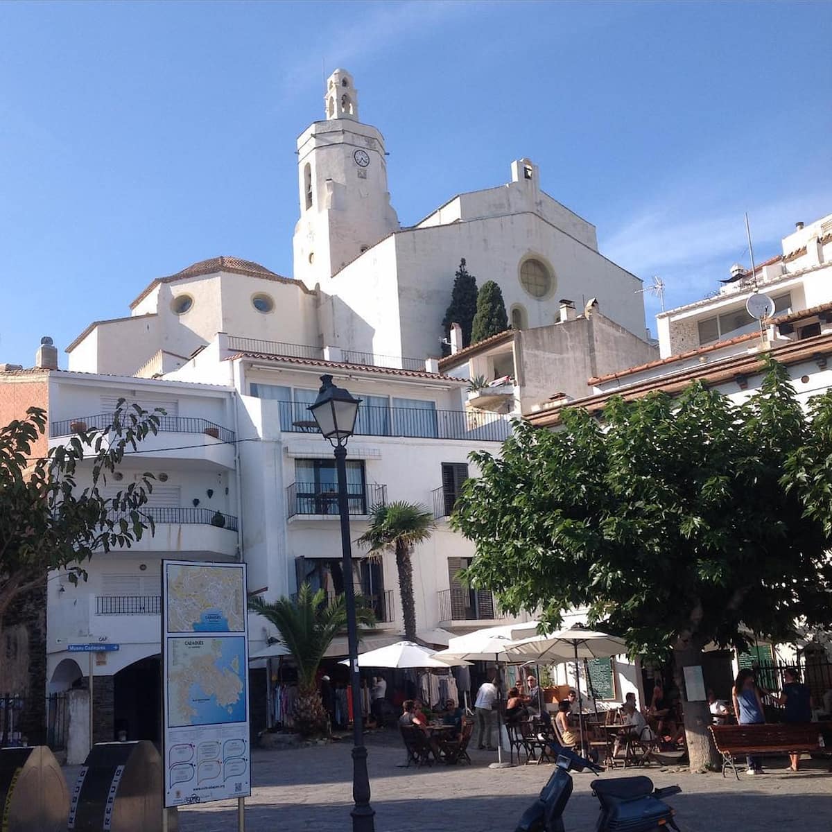Church of Santa Maria Cadaques Costa Brava Church of Santa Maria Cadaques Costa Brava