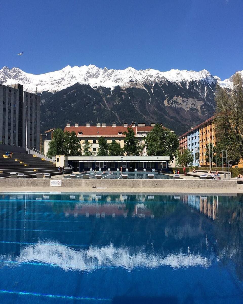 Innsbruck,Freibad Tivoli Innsbruck, Freibad Tivoli