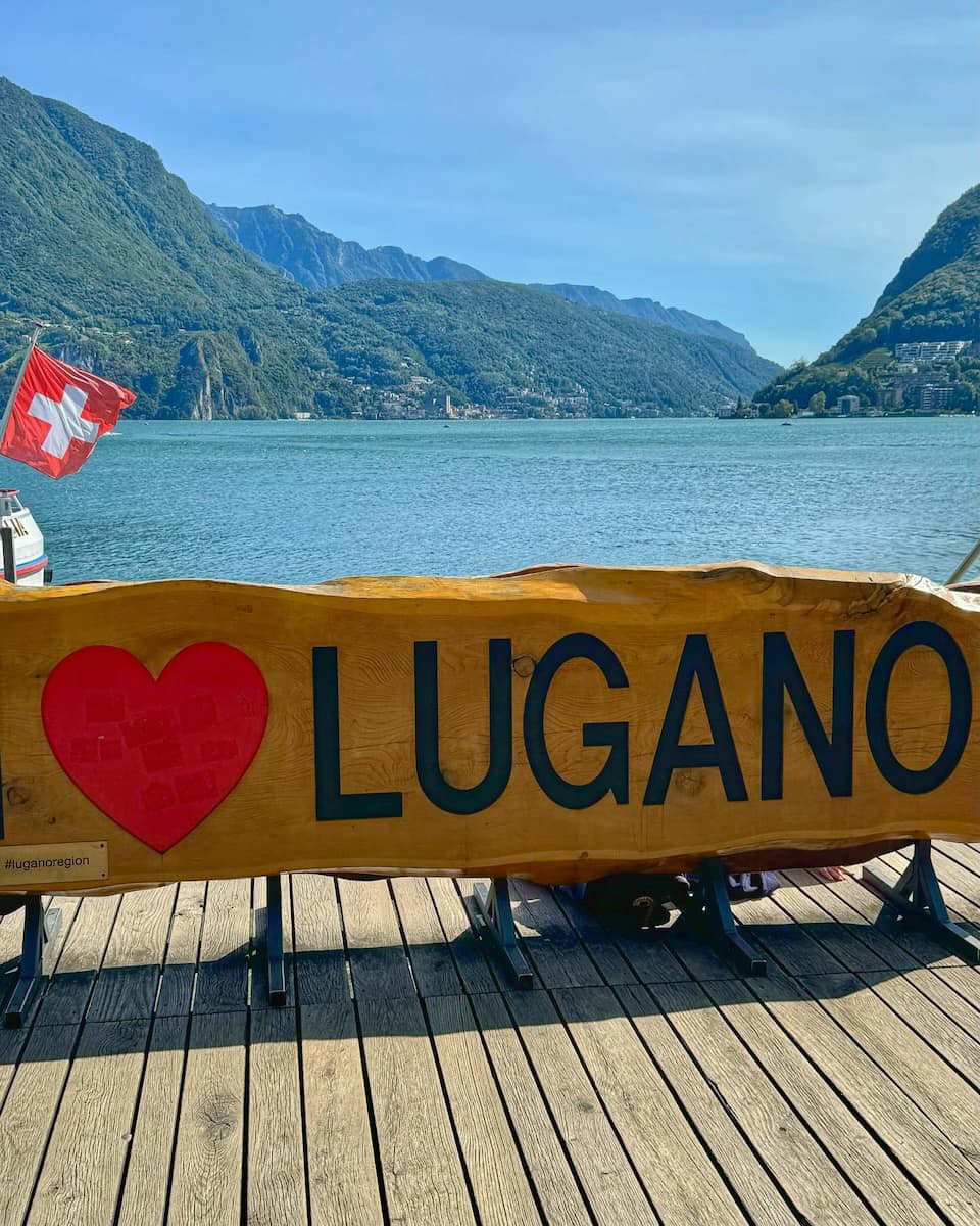 Lake Lugano Switzerland Lake Lugano Switzerland