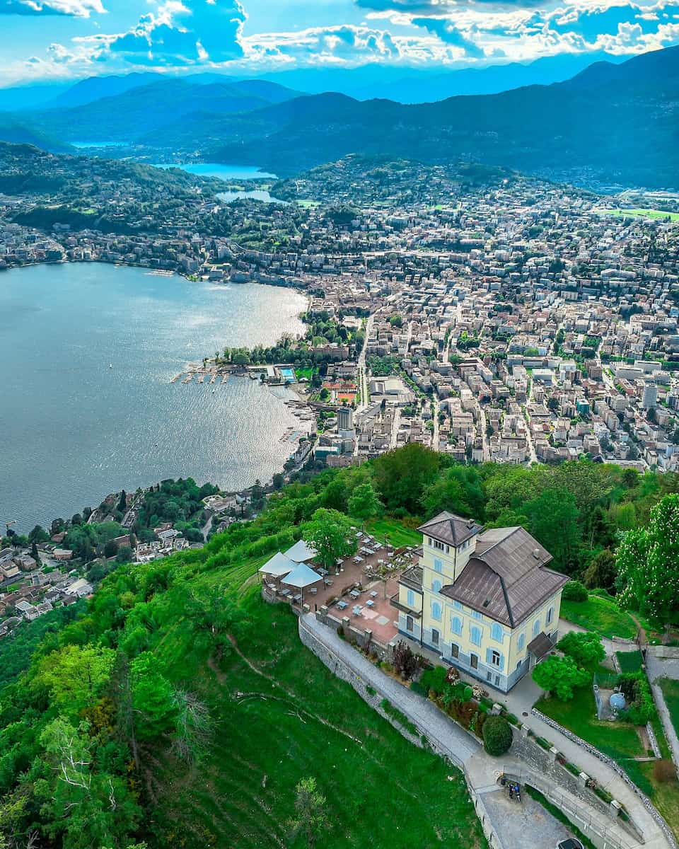 Monte Brè Lugano Switzerland Monte Brè Lugano Switzerland