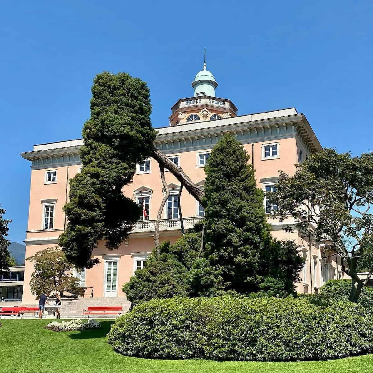 Parco Ciani Church Lugano Switzerland Parco Ciani Church Lugano Switzerland