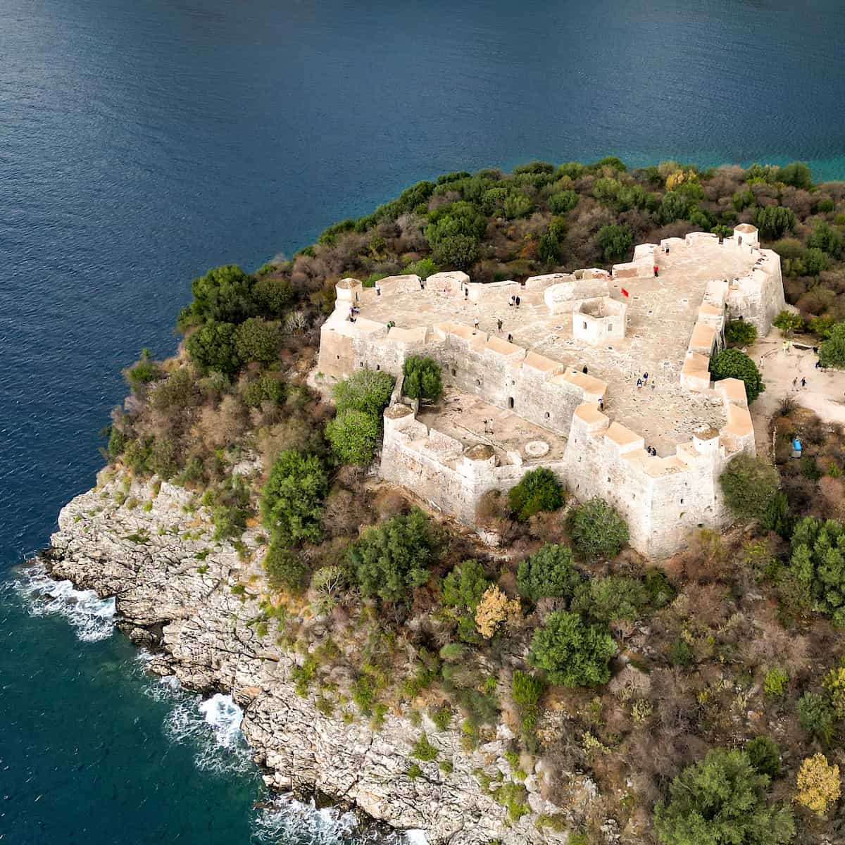 Porto Palermo Castl Himare Albania Porto Palermo Castl Himare Albania