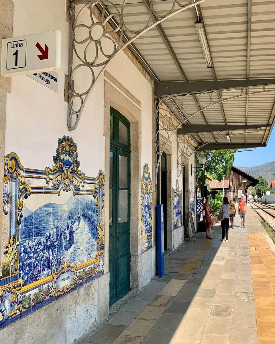 Portugal, Pinhão Train Station Portugal, Pinhão Train Station