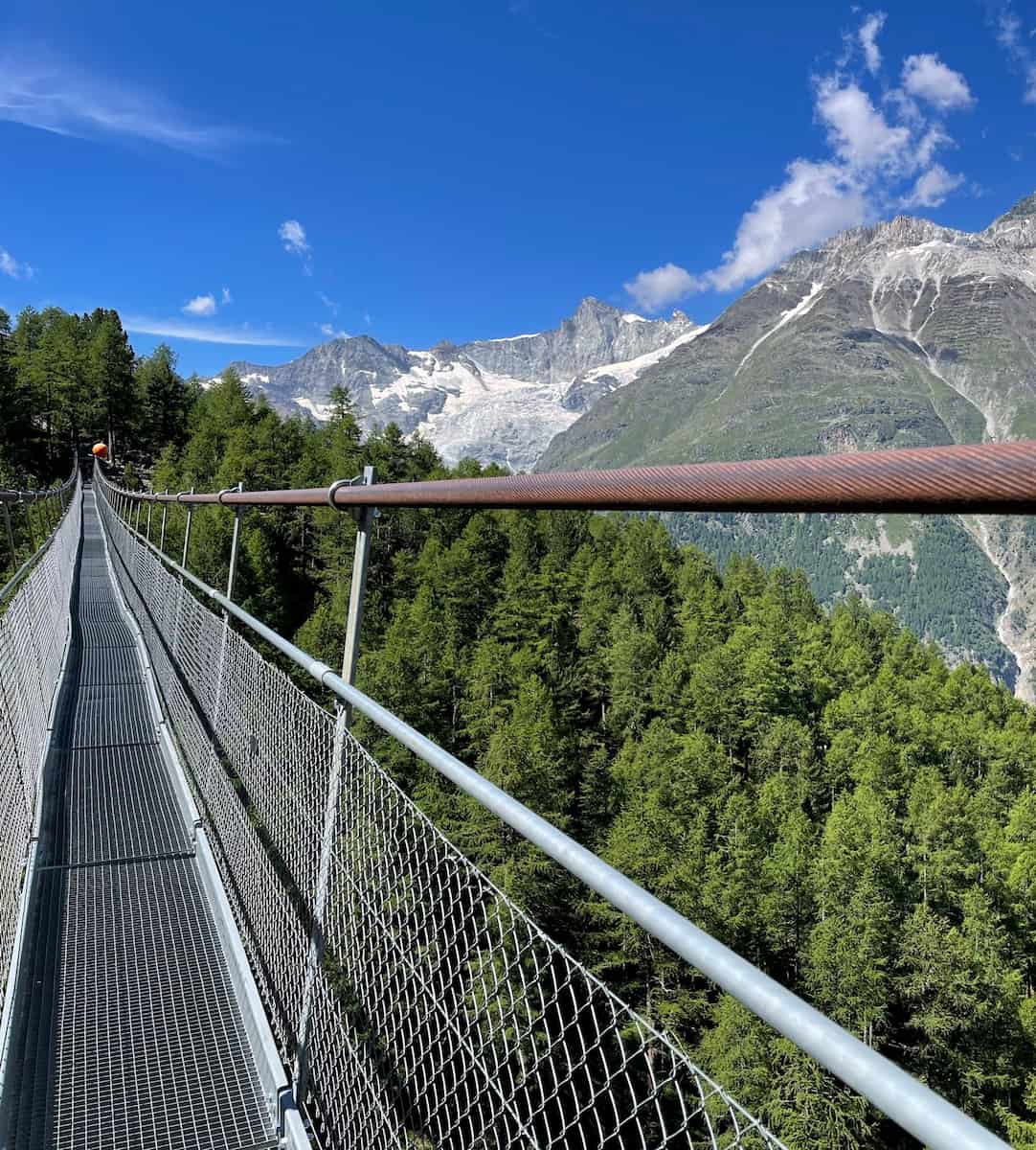Randa, Charles Kuonen Suspension Bridge Randa, Charles Kuonen Suspension Bridge