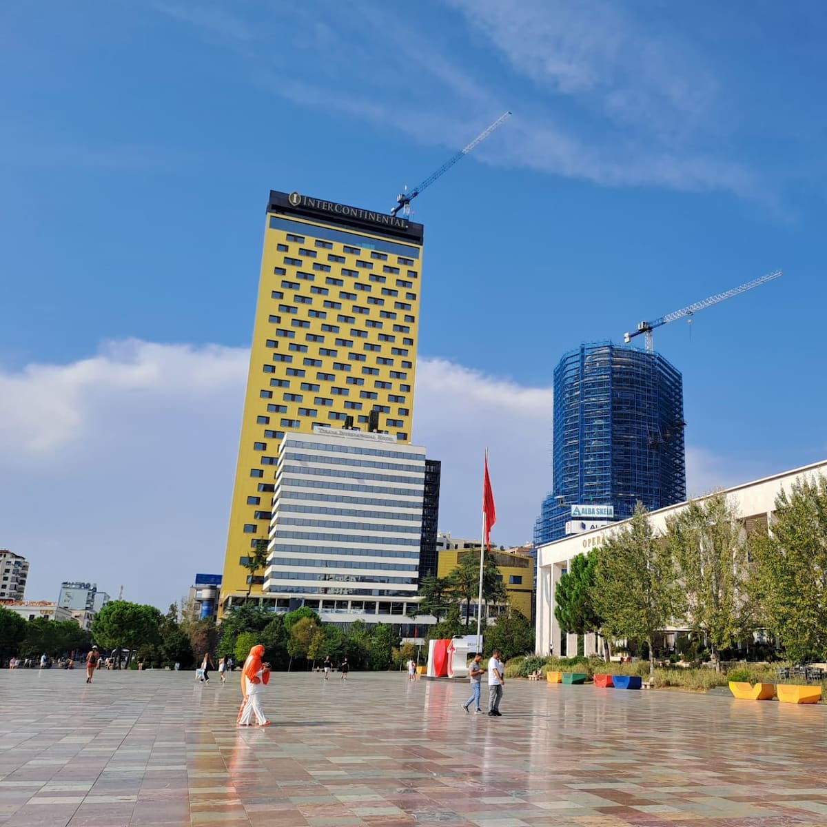 Skanderbeg Square Tirana Albania Skanderbeg Square Tirana Albania