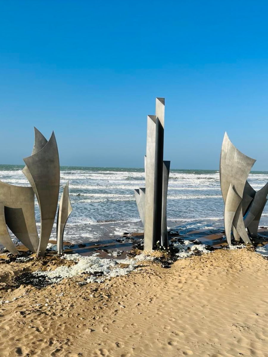 D-Day Beach, Normandy, France D-Day Beach, Normandy, France