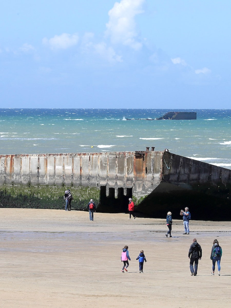 D-Day Beach, Normandy, France D-Day Beach, Normandy, France
