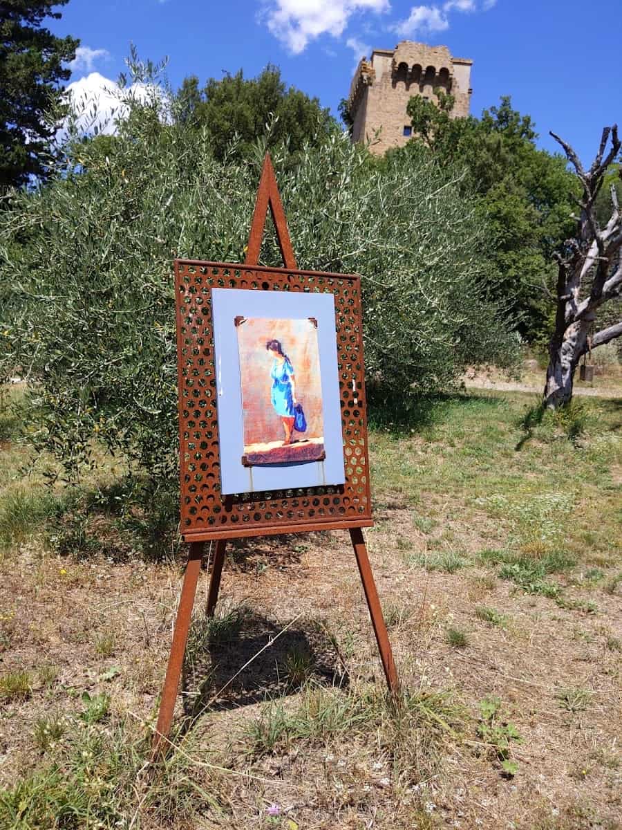 Il giardino del cassero, Val d'Orcia, Tuscany Il giardino del cassero, Val d'Orcia, Tuscany