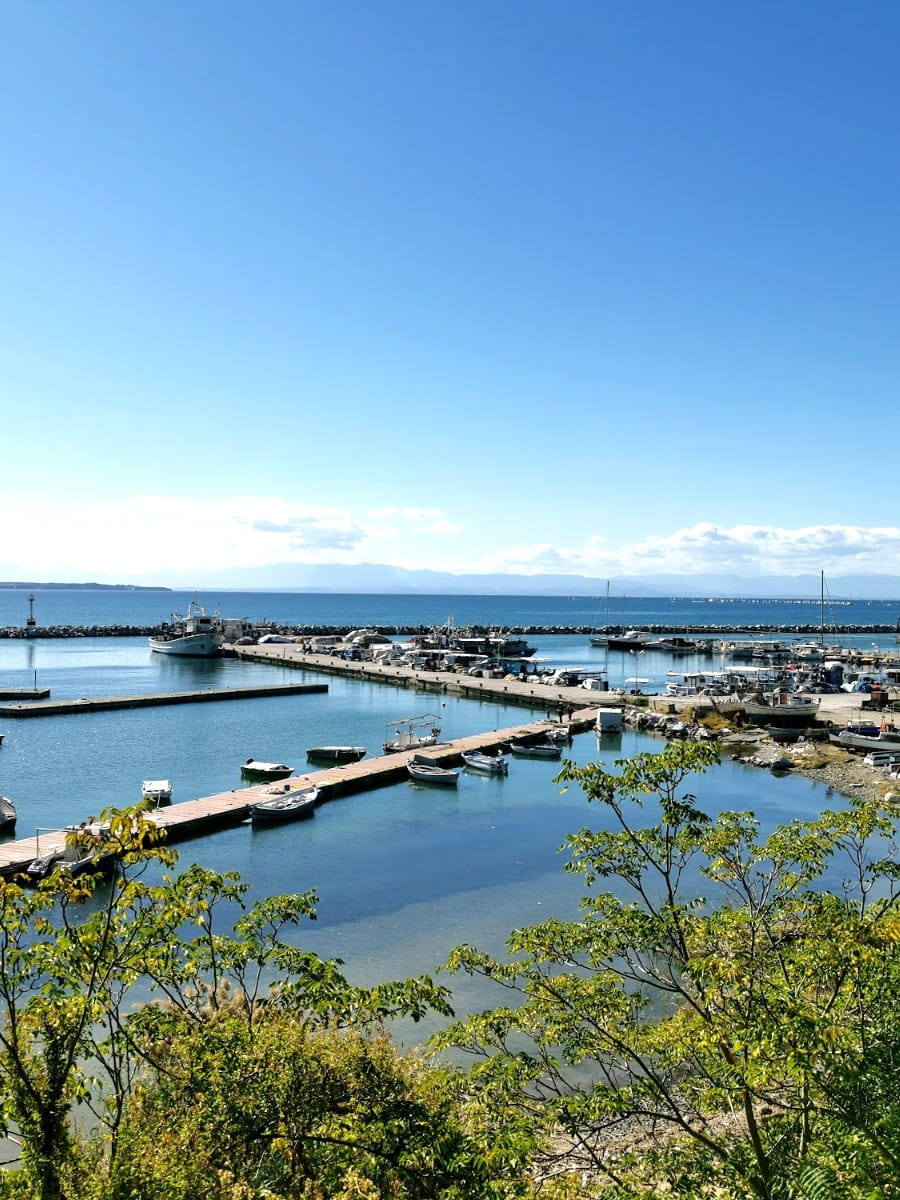Towers of Trigonion, Thessaloniki, Greece Towers of Trigonion, Thessaloniki, Greece