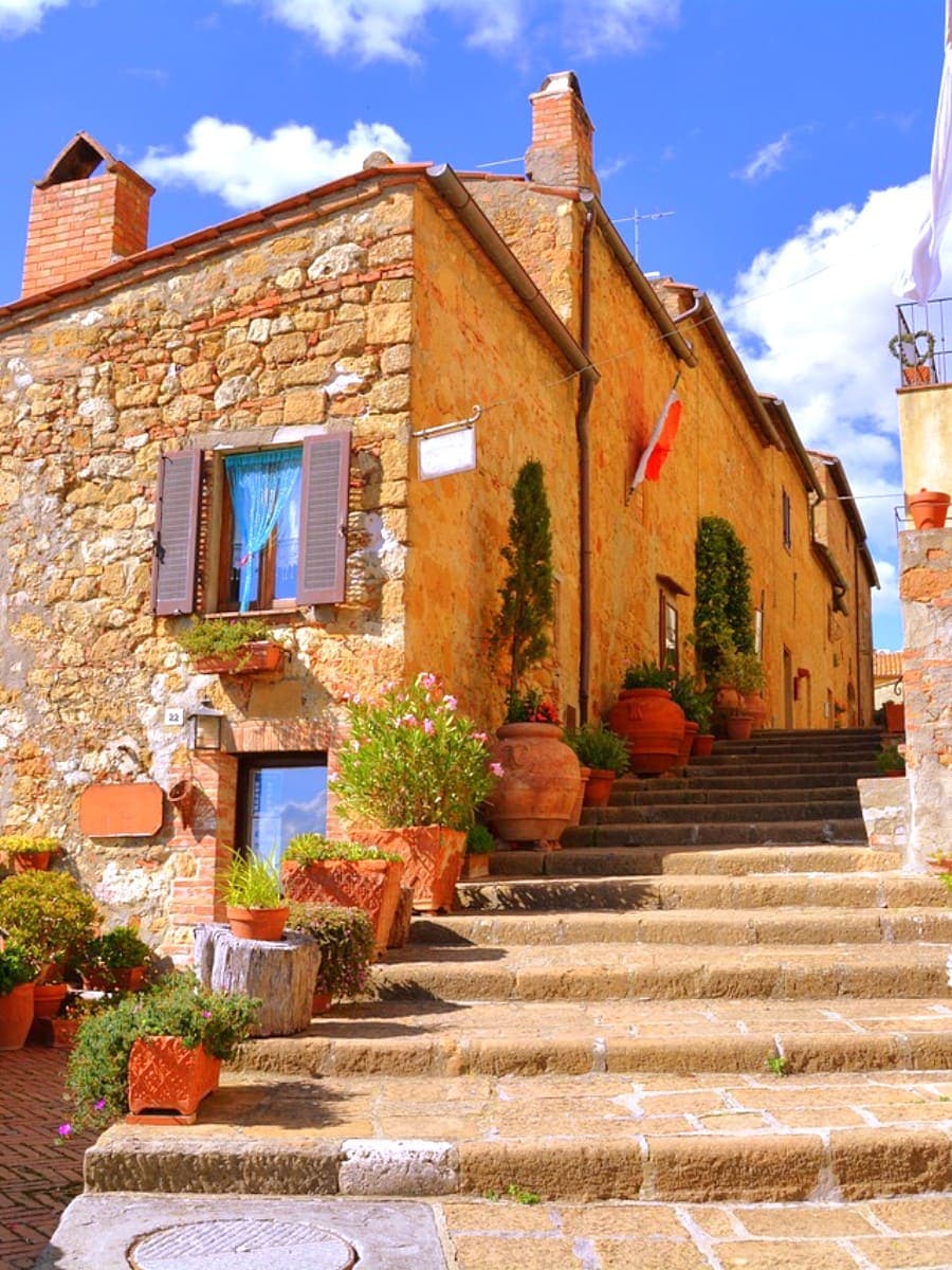 Pienza, Val d'Orcia, Tuscany Pienza, Val d'Orcia, Tuscany