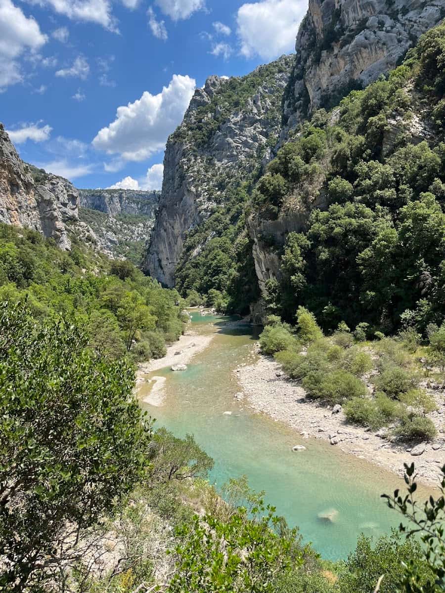 The Verdon Gorge, Provence, France The Verdon Gorge, Provence, France