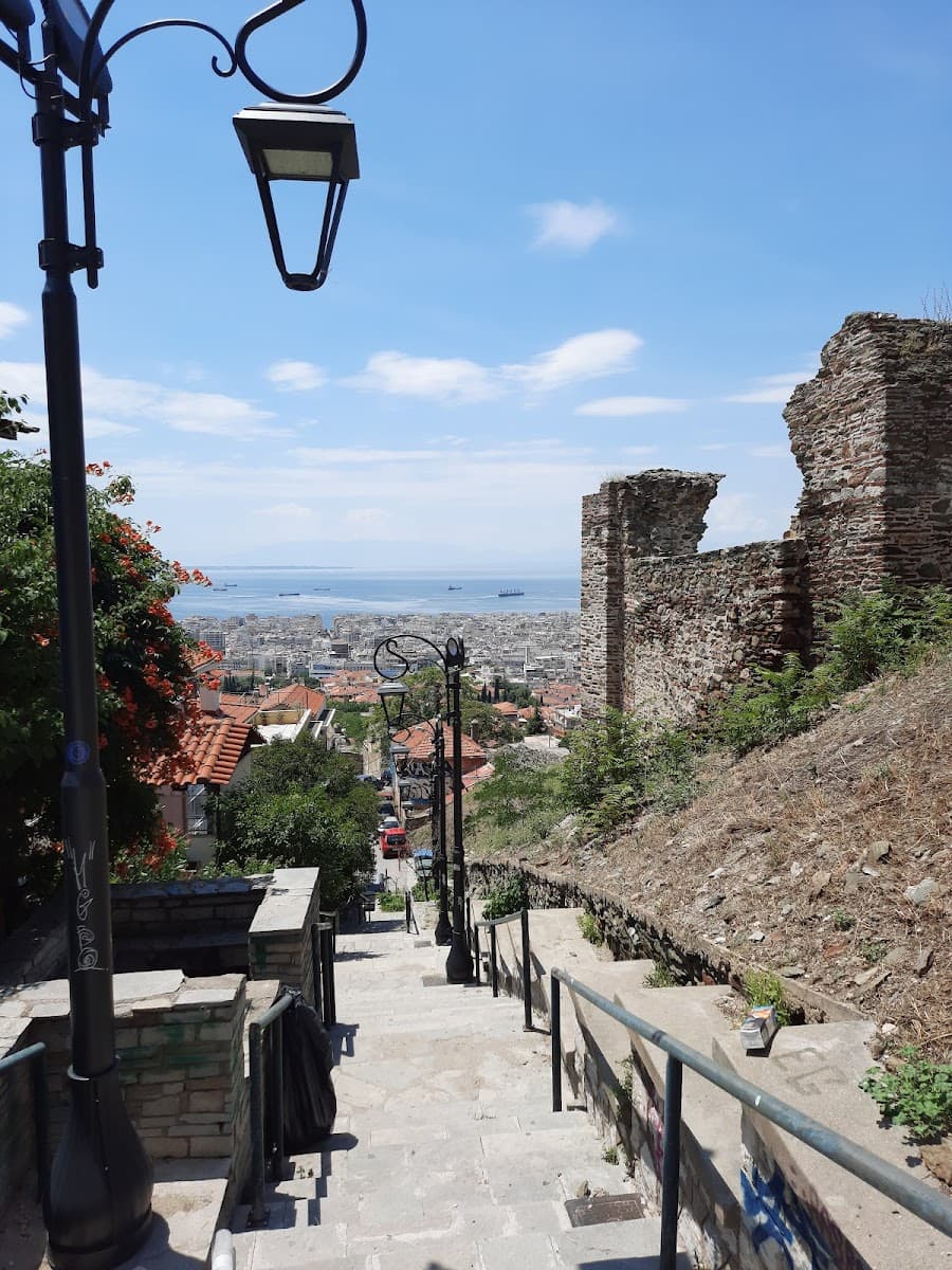 Towers of Trigonion, Thessaloniki, Greece Towers of Trigonion, Thessaloniki, Greece