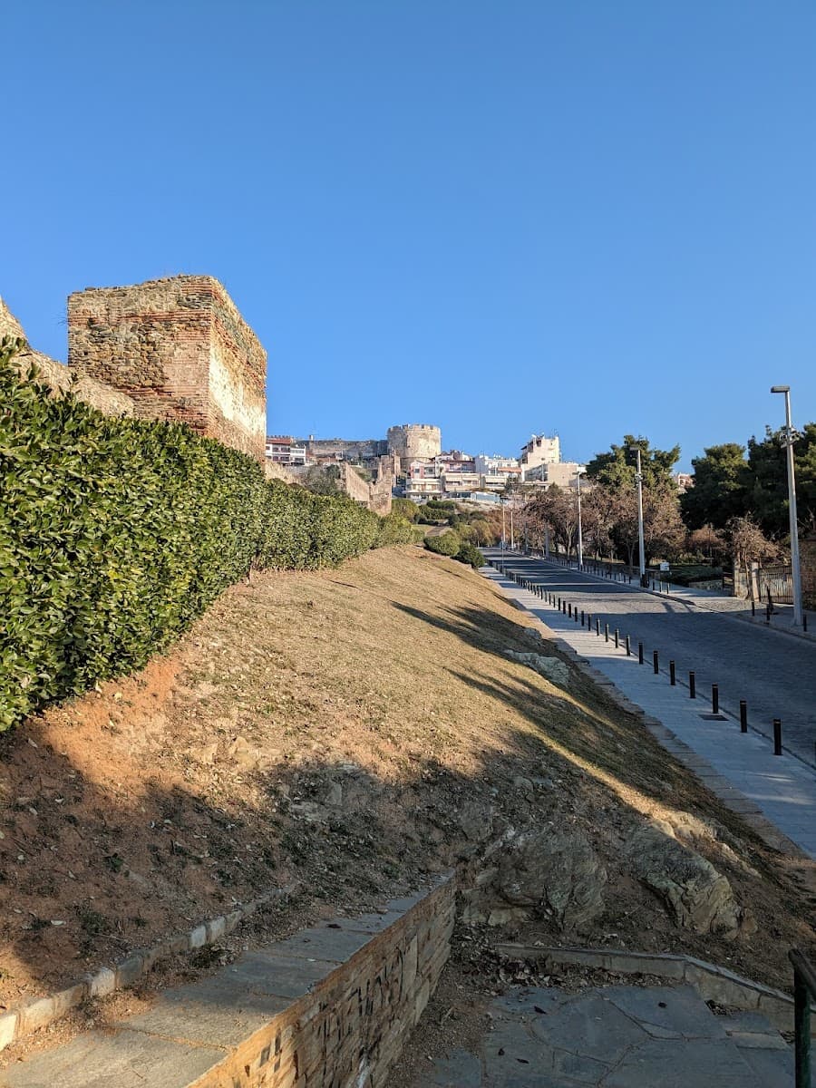 Towers of Trigonion, Thessaloniki, Greece Towers of Trigonion, Thessaloniki, Greece