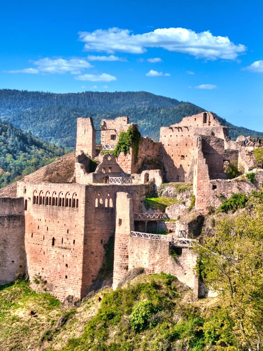 Château de Saint-Ulrich, Alsace Château de Saint-Ulrich, Alsace