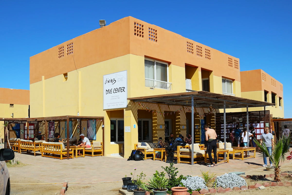 Centro immersioni, Abu Dabab, Egitto