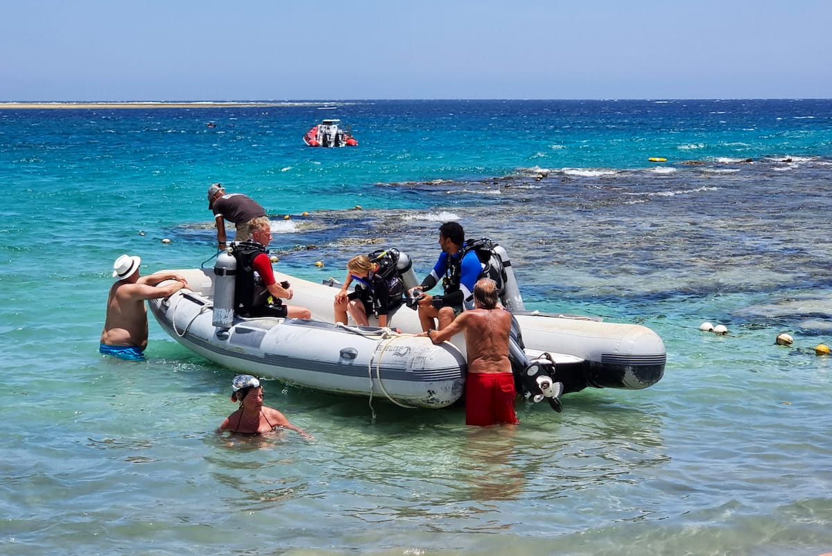 Centro immersioni, Abu Dabab, Egitto