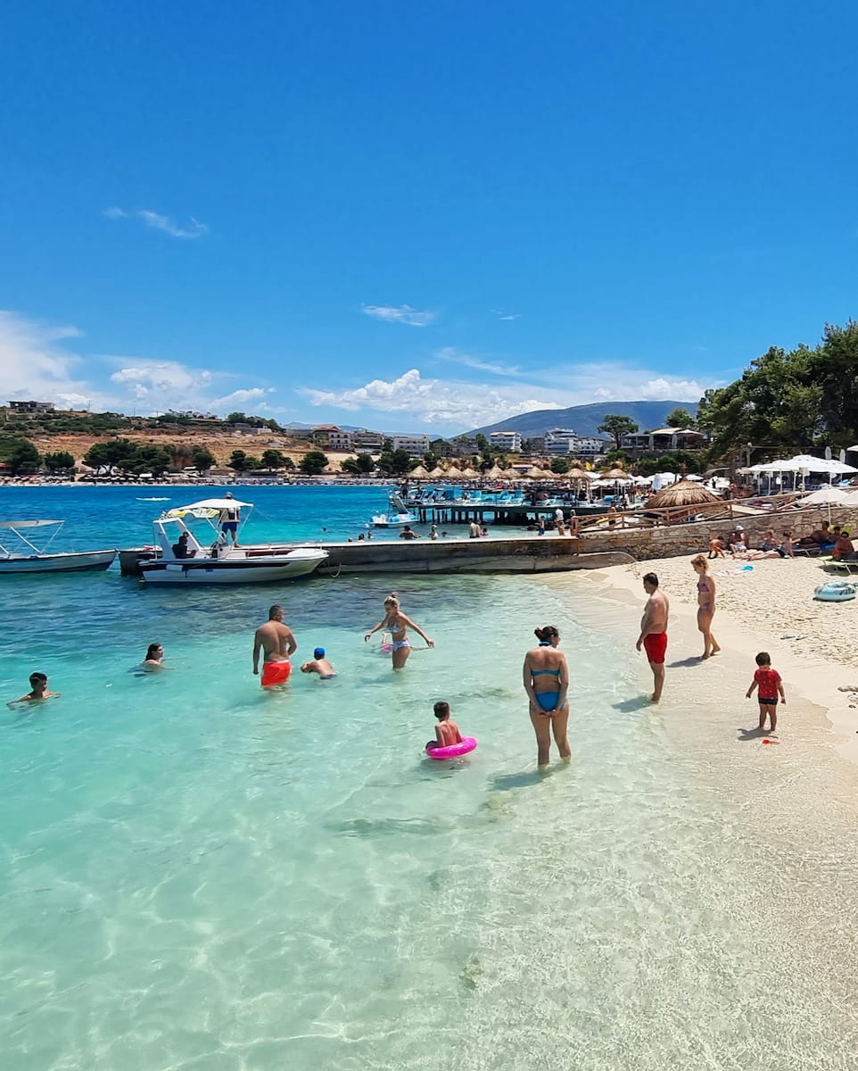 Ksamil Beach, Albania Ksamil Beach, Albania