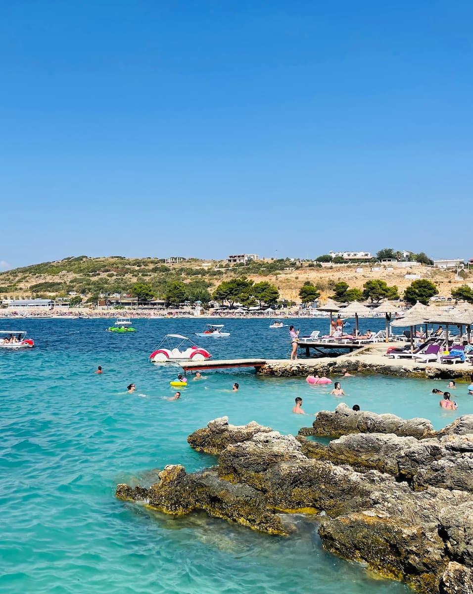 Saranda Beach, Albania Saranda Beach, Albania