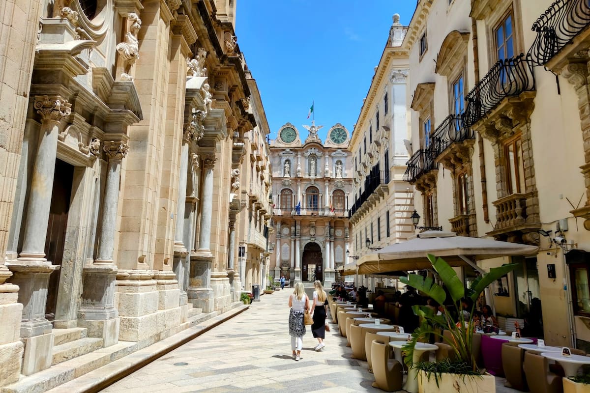Centro storico di Trapani, Italia Centro storico di Trapani, Italia